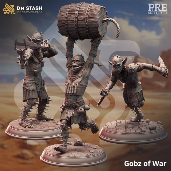 Set de 3 Goblins